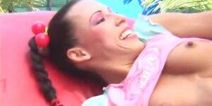 Max Hardcore Porn Beach - Beach Girl Layla Rivera In A Bikini Gets Butt Banged - Tnaflix.com