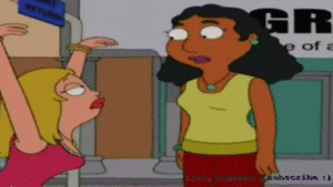American Dad Making Out Kissing Lesbian Porn - American Dad Francine Smith is a lesbian..!!! on Make a GIF