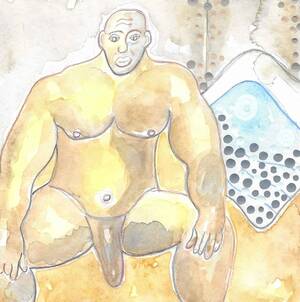 big black nude art - Amazon.com: BLACK MAN NUDE Original Art penis full frontal nudity African  American male huge dick cock gay man artwork sexy erotica paintings  homoerotic large dick huge cock sexy erotic bedroom art StickyKitties :