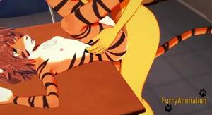 Japanese Hentai Porn Furry - Furry Futanari Cartoon 3D - Dog Futanari and Tiger bimbos head and pounded  with cumshot - Animated Manga Japanese Yiff Hentai Porn