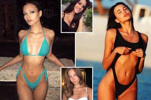 naked beach skinny - Stunning Russian models send their Instagram fans wild as they strip off  for half-naked pics revealing their UNBELIEVABLE summer bodies | The Sun