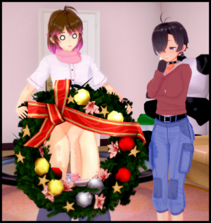 cfnm big cock cartoons - Rule 34 - 1boy 1girls amanwithnoplan big penis blair morris cfnm  embarrassed female femboy flaccid flaccid penis huge cock koikatsu lucas  fendon male original original character pants down penis penis to the