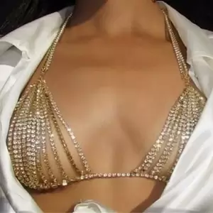 Layered Lingerie Porn - Diamond Body Chest Chain Sex Accessories Multi-layer Rhinestone Bikini  Party Bra Porn Bdsm Bondage Women Sexy Lingerie - Body Chain - AliExpress