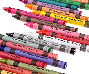 Crayola Porn - Offensive Crayons Porn Pack Edition