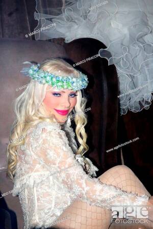 Italian Ilona Staller - The former porn actress Cicciolina (Ilona Staller) performing a sexy show,  Stock Photo, Picture And Rights Managed Image. Pic. MDO-5381609 |  agefotostock