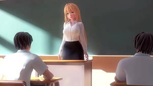 3d Hentai Teacher - 3d hentai teacher fucks one of her student - XNXX.COM