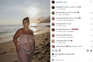 fat nude beach couples - I'm fat-shamed for wearing sheer top â€“ I should be able to flaunt boobs  too' - Daily Star