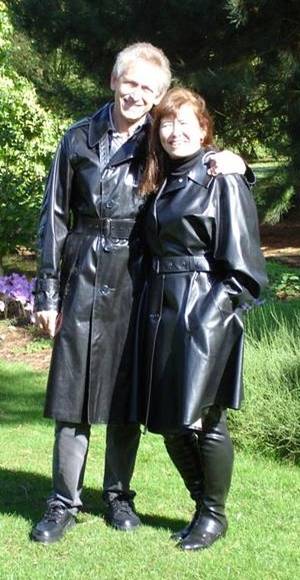 mature vintage raincoat - Cape, Hobbys, Couples, Raincoat, Photos, Latex Fashion, Black Friday,  Corner, Rain Gear