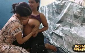 Indian Big Tits Lesbian - Indian Lesbian Housewife Licking Big Tits by Indian Lesbians | Faphouse