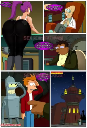 futurama cartoon sex - Inter-Planetary Sex - Chapter 1 (Futurama) - Western Porn Comics Western  Adult Comix (Page 5)