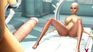 anal sex space - XNXX Porn - Space sex around the sci-fi lab. A hot young hottie has anal sex  with a female dickgirl