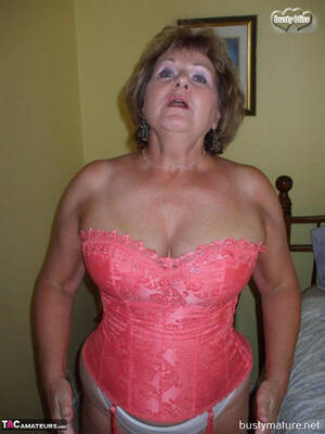 mature in corset - BustyBliss - Busty Mature Summer Beach Corset Pt2 Pics