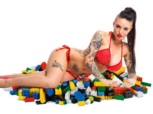 Lego Porn Meme - Porn star Christy Mack offers sexual favor for best LEGO creation built to  decorate her house