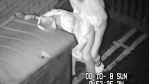 hidden home security cameras sex - Security cam sex scenes from a dark alley | voyeurstyle.com
