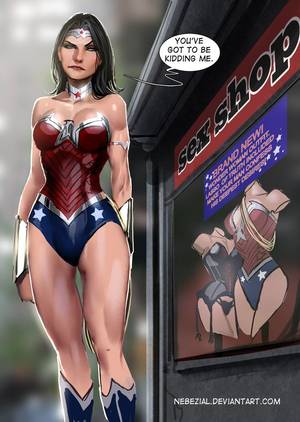 Funny Wonder Woman Porn - wonder woman..this was inevitable by nebezial