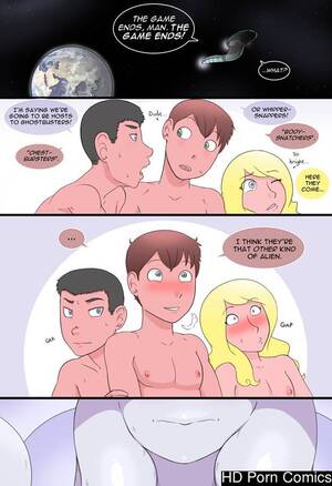 alien shemale cartoon porn - Aliens Up the Ass comic porn | HD Porn Comics