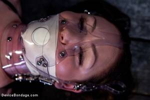 breath play - Photo number 1 from Sexy Sarah gets Fucked Hard in Brutal Bondage with  Nerve Racking Breath