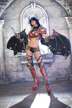 Dota 2 Qop Porn - Tasha Cosplay - The Queen of Pain from DotA 2