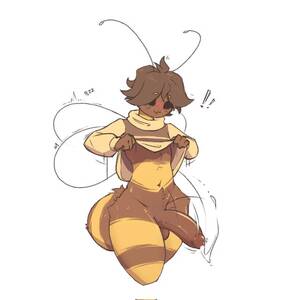 Hunby Furry Bee Porn - Femboy Bee â¤ðŸŒ»â¤ : r/honeyfuckers