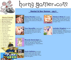 Geek Gamer Porn - Hornygamer & 406+ XXX Porn Games Like Hornygamer.com