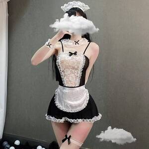 Maid Uniform Porn - Juig Hot Lolita Maid Uniform Babydoll Dress Lingerie Porn Erotic Role Play  Women Sexy Lingerie Maid Cosplay Costumes Maids Underwear : Amazon.co.uk:  Health & Personal Care