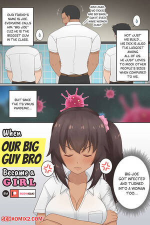 fat shemale big boobs cartoon - âœ…ï¸ Porn comic When Our Big Guy Bro Became a Girl. RudySaki Sex comic of the  infection, | Porn comics in English for adults only | sexkomix2.com