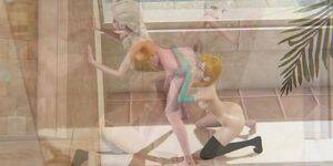 Disneys Frozen Lesbian Strapon - Frozen lesbian - Elsa x Anna - Tnaflix.com