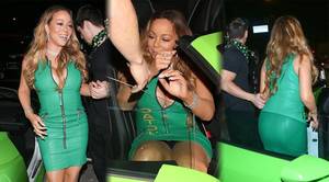 mariah carey upskirt - 