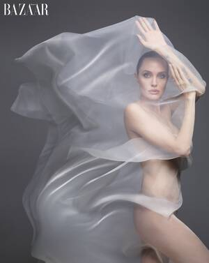 Gift Porn Sex Angelina Jolie - Angelina Jolie embraces 'true self' in Harper's Bazaar photo shoot