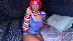 Ebony Costume Porn - Thick sexy ebony cum hard in costume - XNXX.COM