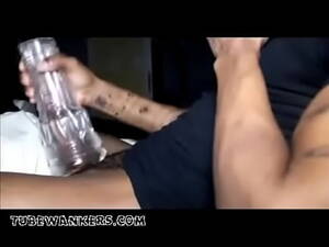 black fleshlight - BLACK FLESHLIGHT AND CUM - PORNORAMA.COM