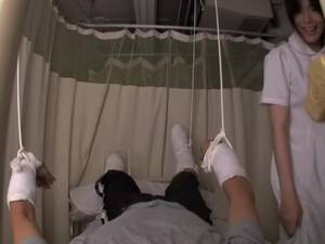 asian nurse riding cock - Lustful asian nurse rides a veiny cock in voyeur sex video / Upornia.com