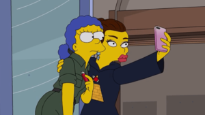 celebrity toon porn kim kardashian - Kylie Jenner Clip From 'The Simpsons' 'Treehouse of Horror' 2023