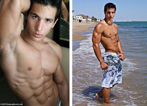 muscle fitness sex - Hot Fitness Model â€œKevin Ramosâ€ Jerks Off at Muscle Hunks