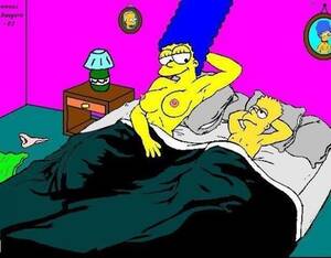 Drunk Simpsons Porn - Homer is jailed in two week's for drunk driving. So Marge an Bart enjoy  their freedom at home, to have sex at every occasion during day's and  night's â€“ Simpsons Porn