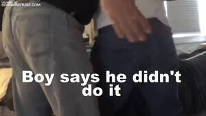 classic spanking belt - Joey meets DAD's BELT - SpankingTube.com