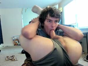 auto fellatio self - Self-suckers: Young man engages in auto-fellatio - ThisVid.com