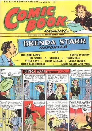 Brenda Starr Comic Strip Porn - Dale Messick stepped into male territory when she created the  action-adventure strip, â€œ