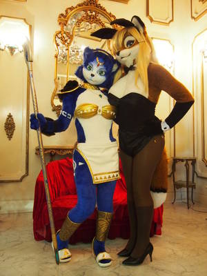 Deviantart Furry Cosplay Porn - Krystal and bunny Lisa by Aoi-the-kitsune.deviantart.com on @. Japanese S FursuitSpecial ...