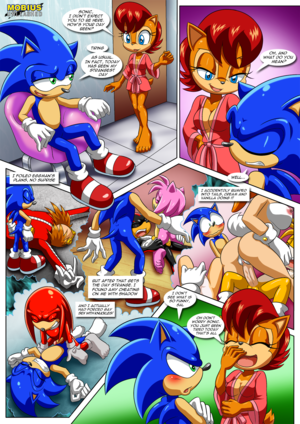 Bisexual Cartoon Porn Sonic - Relaxation After a Tiring Day - Sonic porn comic