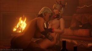 Ashe Lesbian Porn - Ashe and D.Va Lesbian Sybian Ride - Pornhub.com