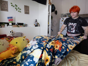 drunk lesbian shower - Micro Apartments in Sacramento | Pulitzer Prize Winning Cartoonist Darrin  Bell's Graphic Memoir | California Capital Airshow - capradio.org