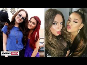 Elizabeth Gillies And Ariana Grande Porn - Ariana Grande & Liz Gillies REMINISCE On Broadway Days In TBT Pics! -  YouTube