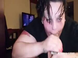 fat abused whore - Desperate Guy Takes Blowjob From Ugly Whore