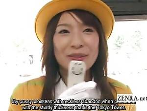 japanese dirty talk - Subtitled ribald dirty talk from Japan tour bus guide