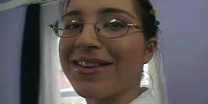 barbara gang bang - Glasses Anal Slut Gangbang - Barbara