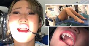 Japanese Dental Porn - Japanese girl has drilling done at dentist part 1 - ThisVid.com