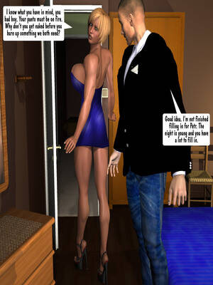 Cuckold Wife Cartoon Sex 3d - Entropy â€“ Hot Wife in Blue Dress 8muses 3D Porn Comics - 8 Muses Sex Comics