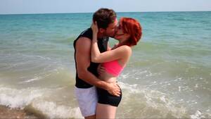 hot beach kissing - Embracing nature with a hot-ling kiss - Faperoni Porn Videos