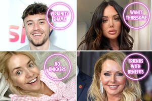 holly willouby tit lesbian sex - From sex parties to virginity loss shame â€“ TV stars' sauciest bedroom  confessions revealed | The Sun